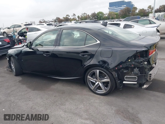 2017 Lexus IS with VIN JTHBA1D25H5041129, listed as a IAAI auction lot 42025094 with 102,568 mi miles. Bid and sale history available at carsss.com. Image 15.