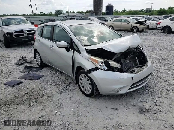 2015 Nissan Note S Plus with VIN 3N1CE2CP2FL395610, listed as a Copart auction lot 54178205 with 92,629 mi miles and Salvage title. Bid and sale history available at DreamBid. Image 14.