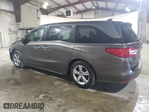 2020 Honda Odyssey EX with VIN 5FNRL6H51LB004114, listed as a Copart auction lot 46118975 with 87,542 mi miles and Non repairable. Bid and sale history available at DreamBid. Image 2.