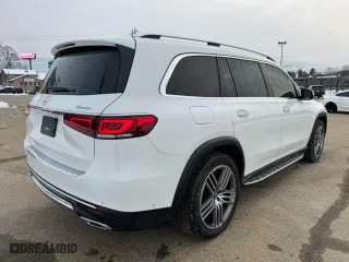 2022 Mercedes-Benz GLS with VIN 4JGFF5KE4NA674308, listed as a Copart auction lot 45237825 with 161,479 mi miles and Clean Title. Bid and sale history available at carsss.com. Image 4.