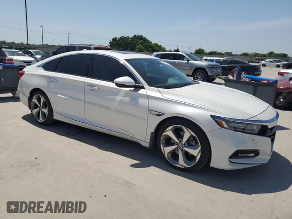 2020 Honda Accord Touring with VIN 1HGCV2F92LA018533, listed as a Copart auction lot 52247355 with 77,034 mi miles and Clean title. Bid and sale history available at DreamBid. Image 4.