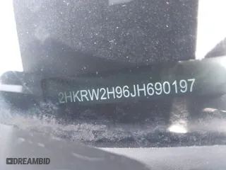 2018 Honda CR-V Touring with VIN 2HKRW2H96JH690197, listed as a IAAI auction lot 41902741 with 34,637 mi miles. Bid and sale history available at carsss.com. Image 16.