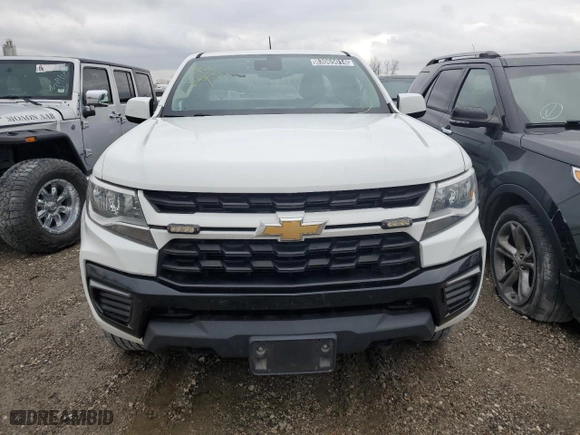 2021 Chevrolet Colorado 4WD LT with VIN 1GCHTCEA6M1250050, listed as a Copart auction lot 83065014 with 96,417 mi miles and Clean Title. Bid and sale history available at carsss.com. Image 5.