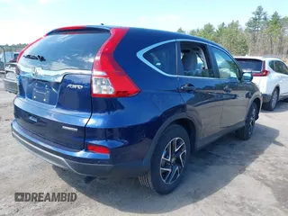2016 Honda CR-V SE with VIN 5J6RM4H46GL019536, listed as a IAAI auction lot 42033987 with 44,792 mi miles and . Bid and sale history available at carsss.com. Image 4.
