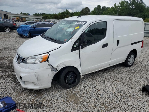 2020 Nissan NV200 SV with VIN 3N6CM0KN4LK698939, listed as a Copart auction lot 60987455 with 101,200 mi miles and Salvage title. Bid and sale history available at DreamBid. Image 1.