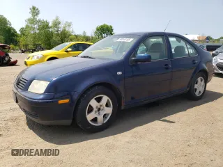 2002 Volkswagen Jetta GLS z VIN 3VWSE69M22M022629, wystawiony jako Copart lot #59546105 z przebiegiem 130 478 mil mil oraz Czysty tytuł • Clean title. Historia ofert i sprzedaży dostępna na DreamBid. Obrazek 1.