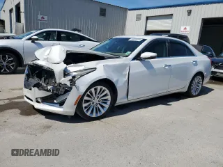 2015 Cadillac CTS Luxury RWD with VIN 1G6AR5SX3F0133042, listed as a Copart auction lot 50028255 with 149,534 mi miles and Salvage Title. Bid and sale history available at DreamBid. Image 1.