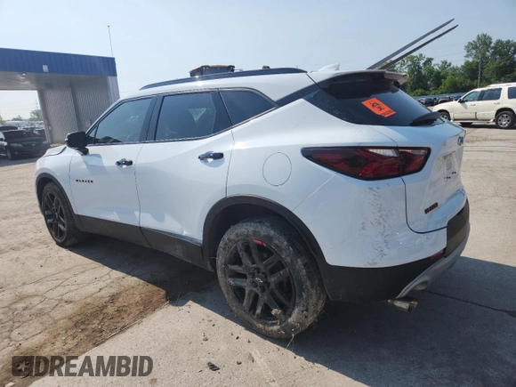 2021 Chevrolet Blazer LT с VIN 3GNKBCRS3MS576969, выставлен на аукционе Copart как лот 60418185 с пробегом 52 771 миль миль и Списание • Salvage title. История ставок и продаж доступна на DreamBid. Изображение 2.