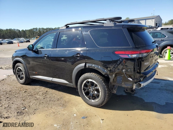 2023 Nissan Pathfinder SV with VIN 5N1DR3BD9PC230150, listed as a Copart auction lot 48236025 with 25,498 mi miles and Salvage Title. Bid and sale history available at carsss.com. Image 2.