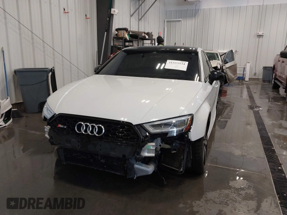 2019 Audi RS 3 z VIN WUABWGFF2KA900300, wystawiony jako IAAI lot #41553334 z przebiegiem 46 004 mil mil oraz . Historia ofert i sprzedaży dostępna na DreamBid. Obrazek 6.