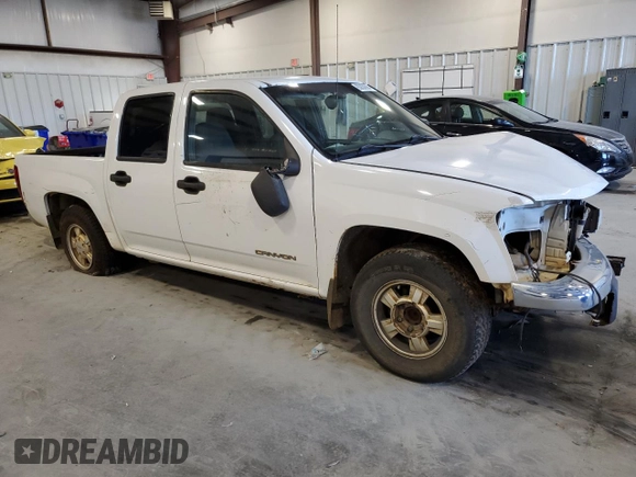 2004 GMC Canyon 1SB SLE Z85 with VIN 1GTCS136948134008, listed as a Copart auction lot 83630994 with 314,918 mi miles and Salvage Title. Bid and sale history available at carsss.com. Image 4.