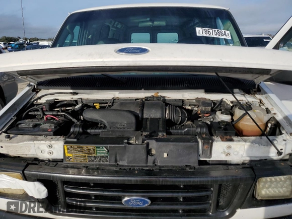 2004 Ford Econoline Cargo with VIN 1FTRE14W14HA39538, listed as a Copart auction lot 78675864 with 252,454 mi miles and Salvage Title. Bid and sale history available at carsss.com. Image 11.