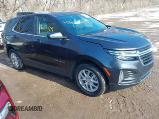 2023 Chevrolet Equinox LT with VIN 3GNAXTEG1PS191560, listed as a IAAI auction lot 41627709 with 10,914 mi miles and . Bid and sale history available at DreamBid. Image 1.