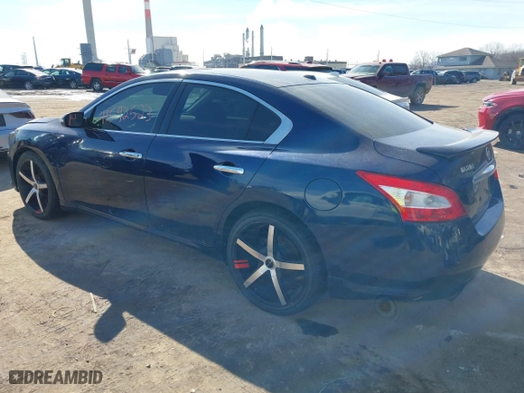 2009 Nissan Maxima 3.5 S with VIN 1N4AA51EX9C832326, listed as a IAAI auction lot 41592523 with 172,599 mi miles. Bid and sale history available at carsss.com. Image 3.