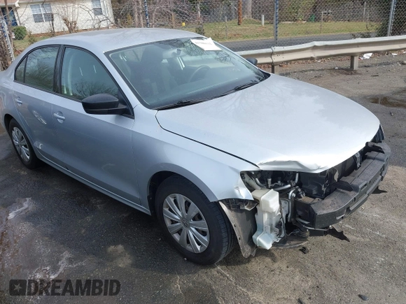2014 Volkswagen Jetta S with VIN 3VW2K7AJ7EM313535, listed as a IAAI auction lot 41786112 with 63,694 mi miles and . Bid and sale history available at DreamBid. Image 1.