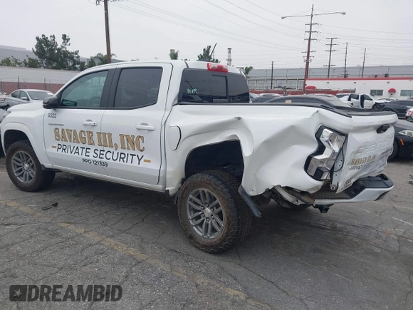 2024 Chevrolet Colorado 2WD LT with VIN 1GCPSCEK0R1117797, listed as a IAAI auction lot 41891876 with 25,580 mi miles and . Bid and sale history available at DreamBid. Image 3.
