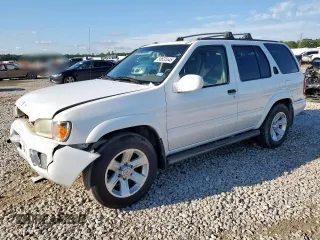 2003 Nissan Pathfinder LE с VIN JN8DR09X03W706043, выставлен на аукционе Copart как лот 58835545 с пробегом 266 664 миль миль и Списание • Salvage title. История ставок и продаж доступна на DreamBid. Изображение 1.