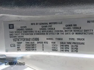 2010 GMC Canyon with VIN 1GTKTFDE9A8145906, listed as a IAAI auction lot 41921735 with 137,304 mi miles and . Bid and sale history available at DreamBid. Image 9.