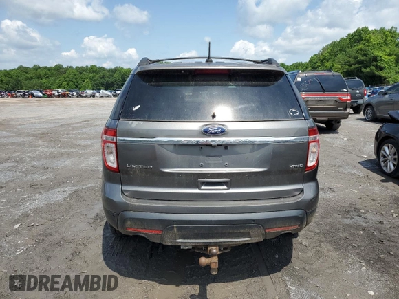 2012 Ford Explorer Limited z VIN 1FMHK8F80CGA55290, wystawiony jako Copart lot #60537175 z przebiegiem 152 462 mil mil oraz Czysty tytuł • Clean title. Historia ofert i sprzedaży dostępna na DreamBid. Obrazek 6.