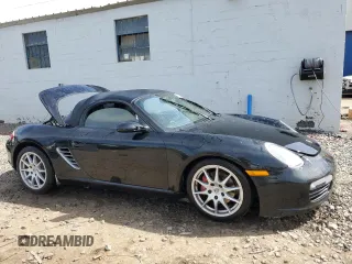 2008 Porsche Boxster S с VIN WP0CB29808U731253, выставлен на аукционе Copart как лот 49583214 с пробегом Не указан миль и Списание • Salvage title. История ставок и продаж доступна на DreamBid. Изображение 4.