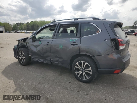 2020 Subaru Forester Limited with VIN JF2SKAUC4LH551181, listed as a Copart auction lot 51507315 with 66,786 mi miles and Salvage Title. Bid and sale history available at carsss.com. Image 2.
