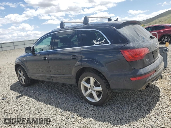 2015 Audi Q7 S line Prestige with VIN WA1DGAFE1FD031906, listed as a Copart auction lot 56701145 with 92,674 mi miles and Salvage title. Bid and sale history available at DreamBid. Image 2.