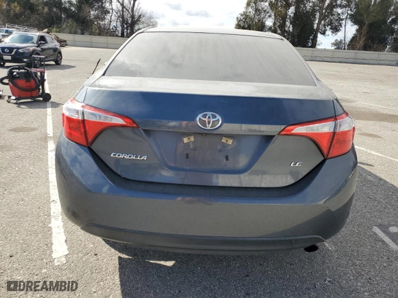 2016 Toyota Corolla L with VIN 5YFBURHEXGP459022, listed as a Copart auction lot 44042225 with 111,986 mi miles and Salvage Title. Bid and sale history available at carsss.com. Image 6.