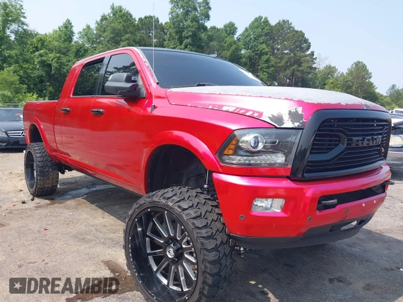 2018 Ram 2500 Laramie with VIN 3C6UR5NL4JG101943, listed as a IAAI auction lot 42351027 with 79,807 mi miles and . Bid and sale history available at DreamBid. Image 1.