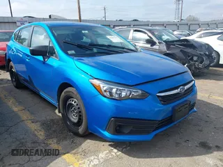 2023 Subaru Impreza with VIN 4S3GTAB63P3703761, listed as a IAAI auction lot 41806243 with 16,265 mi miles and . Bid and sale history available at DreamBid. Image 1.