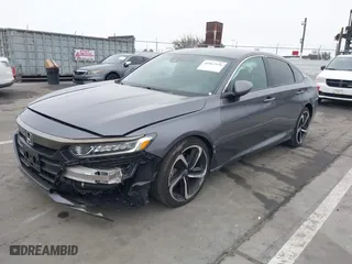 2020 Honda Accord Sedan Sport with VIN 1HGCV1F37LA067877, listed as a IAAI auction lot 41867556 with 79,918 mi miles. Bid and sale history available at carsss.com. Image 2.