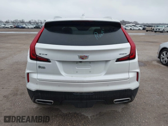 2024 Cadillac XT4 FWD Premium Luxury with VIN 1GYFZCR41RF220114, listed as a IAAI auction lot 41515009 with 6,465 mi miles and . Bid and sale history available at carsss.com. Image 16.