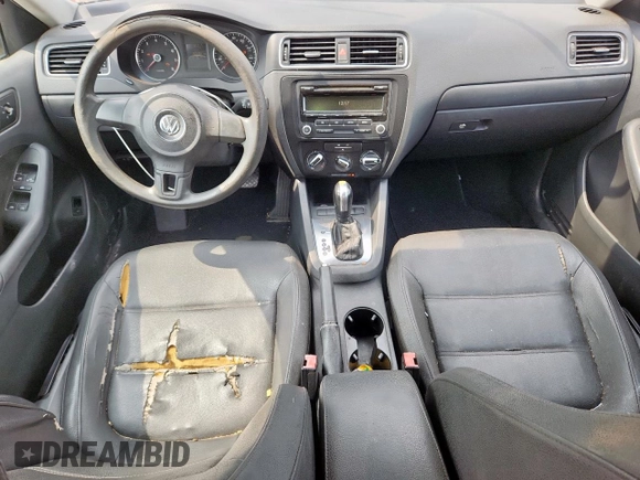 2012 Volkswagen Jetta SE with VIN 3VWDP7AJ8CM351718, listed as a Copart auction lot 58590425 with 183,130 mi miles and Salvage title. Bid and sale history available at DreamBid. Image 8.
