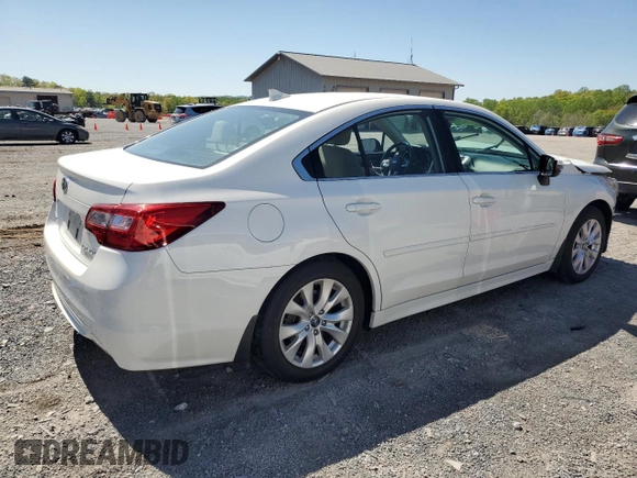 2017 Subaru Legacy Premium с VIN 4S3BNAH6XH3036572, выставлен на аукционе Copart как лот 54140945 с пробегом Не указан миль и Списание • Salvage title. История ставок и продаж доступна на DreamBid. Изображение 3.