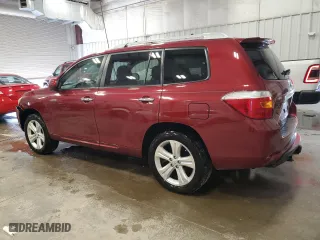2008 Toyota Highlander Limited with VIN JTEES42AX82106755, listed as a Copart auction lot 50221375 with 223,463 mi miles and Clean Title. Bid and sale history available at carsss.com. Image 2.