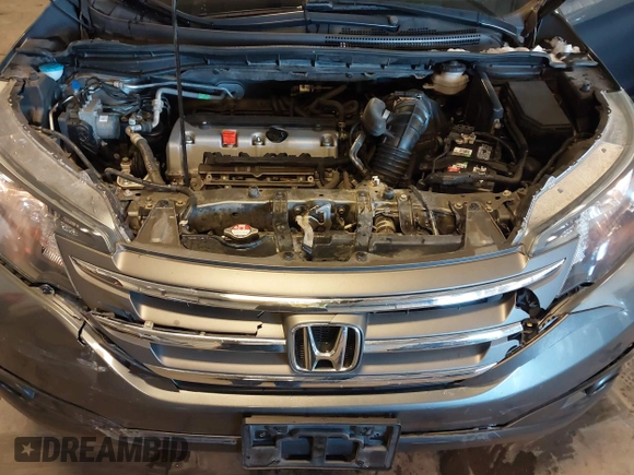 2014 Honda CR-V EX-L with VIN 5J6RM4H76EL043214, listed as a IAAI auction lot 41579664 with 124,681 mi miles. Bid and sale history available at carsss.com. Image 10.