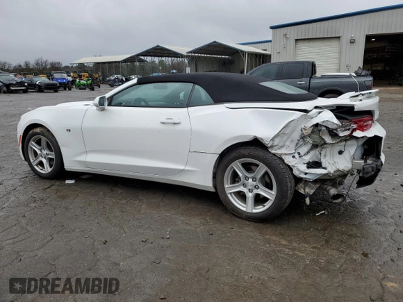 2019 Chevrolet Camaro 1LT with VIN 1G1FB3DS1K0127224, listed as a Copart auction lot 42144365 with 105,984 mi miles and Salvage Title. Bid and sale history available at carsss.com. Image 2.