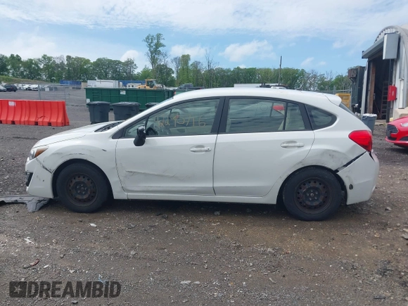 2015 Subaru Impreza 2.0i z VIN JF1GPAA68F8308519, wystawiony jako IAAI lot #42290716 z przebiegiem 59 110 mil mil oraz . Historia ofert i sprzedaży dostępna na DreamBid. Obrazek 14.