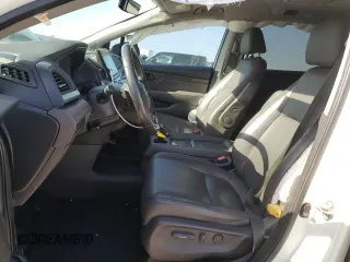 2018 Honda Odyssey EX-L with VIN 5FNRL6H72JB005268, listed as a Copart auction lot 50263645 with 136,036 mi miles and Salvage Title. Bid and sale history available at carsss.com. Image 7.