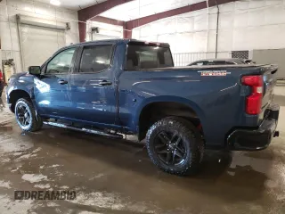 2022 Chevrolet Silverado 1500 Custom Trail Boss with VIN 3GCPDCEK6NG532726, listed as a Copart auction lot 43527885 with 21,634 mi miles and Salvage Title. Bid and sale history available at carsss.com. Image 2.