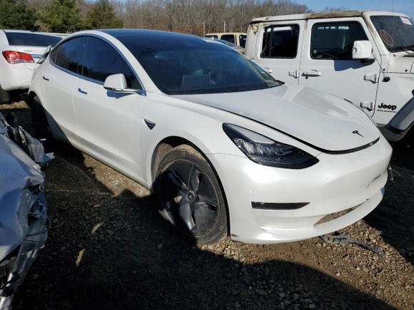 2020 Tesla Model 3 Standard Range Plus with VIN 5YJ3E1EA6LF799620, listed as a Copart auction lot 44887715 with 55,458 mi miles and Clean Title. Bid and sale history available at DreamBid. Image 4.