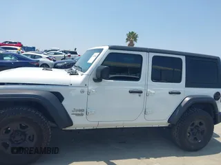 2018 Jeep Wrangler Unlimited Sport S with VIN 1C4HJXDN7JW232530, listed as a IAAI auction lot 42362544 with 89,972 mi miles and . Bid and sale history available at DreamBid. Image 14.