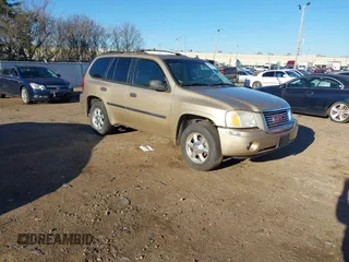 2007 GMC Envoy SLE with VIN 1GKDS13S672291007, listed as a IAAI auction lot 41424120 with 194,494 mi miles. Bid and sale history available at carsss.com. Image 1.