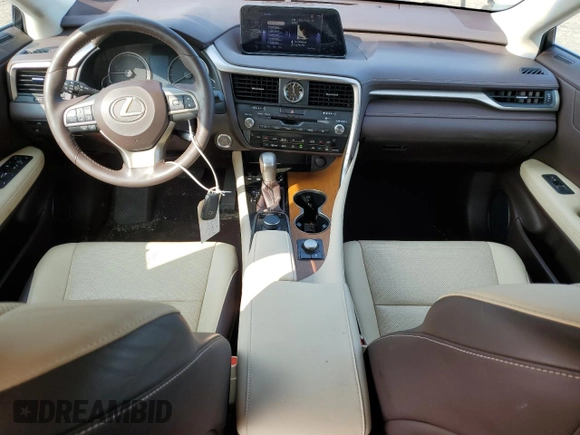 2016 Lexus RX 350 z VIN 2T2BZMCA5GC004793, wystawiony jako Copart lot #58350575 z przebiegiem 8 287 mil mil oraz Szkoda całkowita • Salvage title. Historia ofert i sprzedaży dostępna na DreamBid. Obrazek 8.