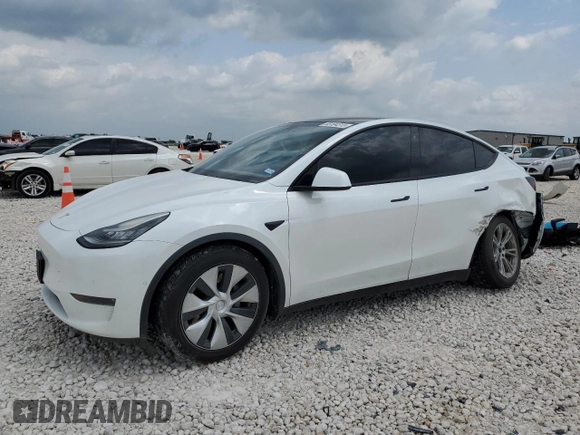 2020 Tesla Model Y Long Range z VIN 5YJYGDEE7LF010461, wystawiony jako Copart lot #55184315 z przebiegiem 88 285 mil mil oraz Szkoda całkowita • Salvage title. Historia ofert i sprzedaży dostępna na DreamBid. Obrazek 1.
