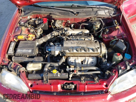 1995 Honda Civic z VIN JHMEH9692SS008583, wystawiony jako IAAI lot #41891776 z przebiegiem 244 377 mil mil oraz . Historia ofert i sprzedaży dostępna na DreamBid. Obrazek 10.