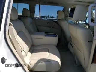 2016 Infiniti QX80 with VIN JN8AZ2NE5G9121014, listed as a Copart auction lot 60242204 with 118,575 mi miles and Salvage Title. Bid and sale history available at carsss.com. Image 11.