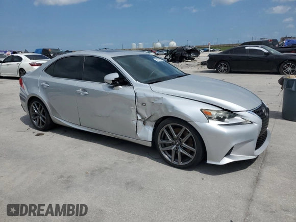 2014 Lexus IS 350 z VIN JTHBE1D26E5001254, wystawiony jako Copart lot #54412245 z przebiegiem 111 820 mil mil oraz Szkody całkowita. Historia ofert i sprzedaży dostępna na DreamBid. Obrazek 4.