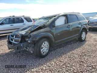 2019 Dodge Journey SE with VIN 3C4PDCBB6KT845668, listed as a Copart auction lot 43646215 with Not Provided miles and Salvage Title. Bid and sale history available at DreamBid. Image 1.
