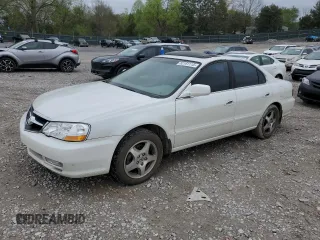 2002 Acura TL with VIN 19UUA56632A052681, listed as a Copart auction lot 52181115 with 216,379 mi miles and Clean Title. Bid and sale history available at carsss.com. Image 1.