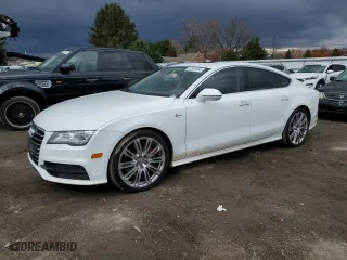 2012 Audi A7 3.0 Prestige with VIN WAU2GAFC0CN159715, listed as a Copart auction lot 81803334 with 110,567 mi miles and Salvage Title. Bid and sale history available at carsss.com. Image 1.